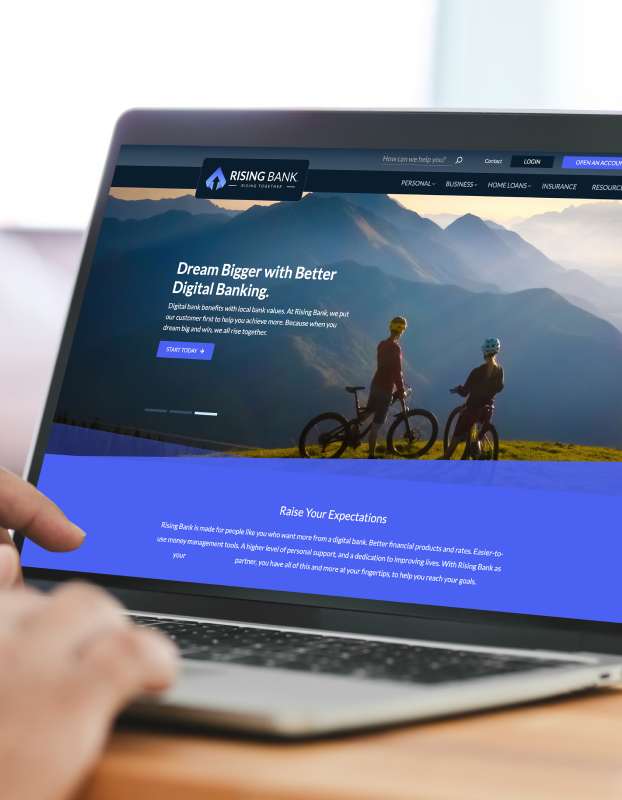 Rising Bank case study — 30% deposit growth with 40% cost savings